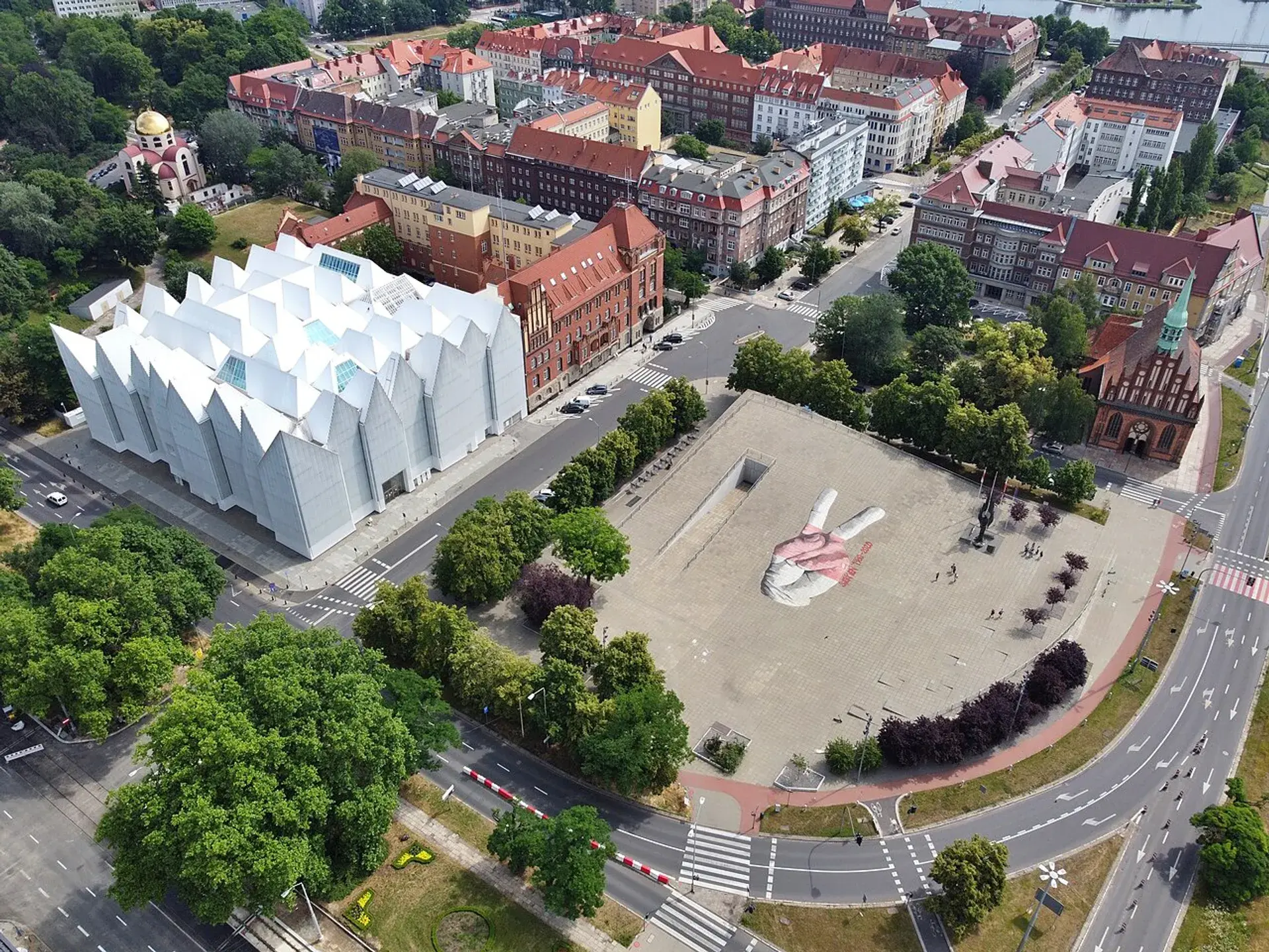Image 3 de la visite Szczecin : visite à pied en totale liberté d'une cité de la Baltique reconstruite sur ses ruines, avec audio, quiz et eSIM gratuite