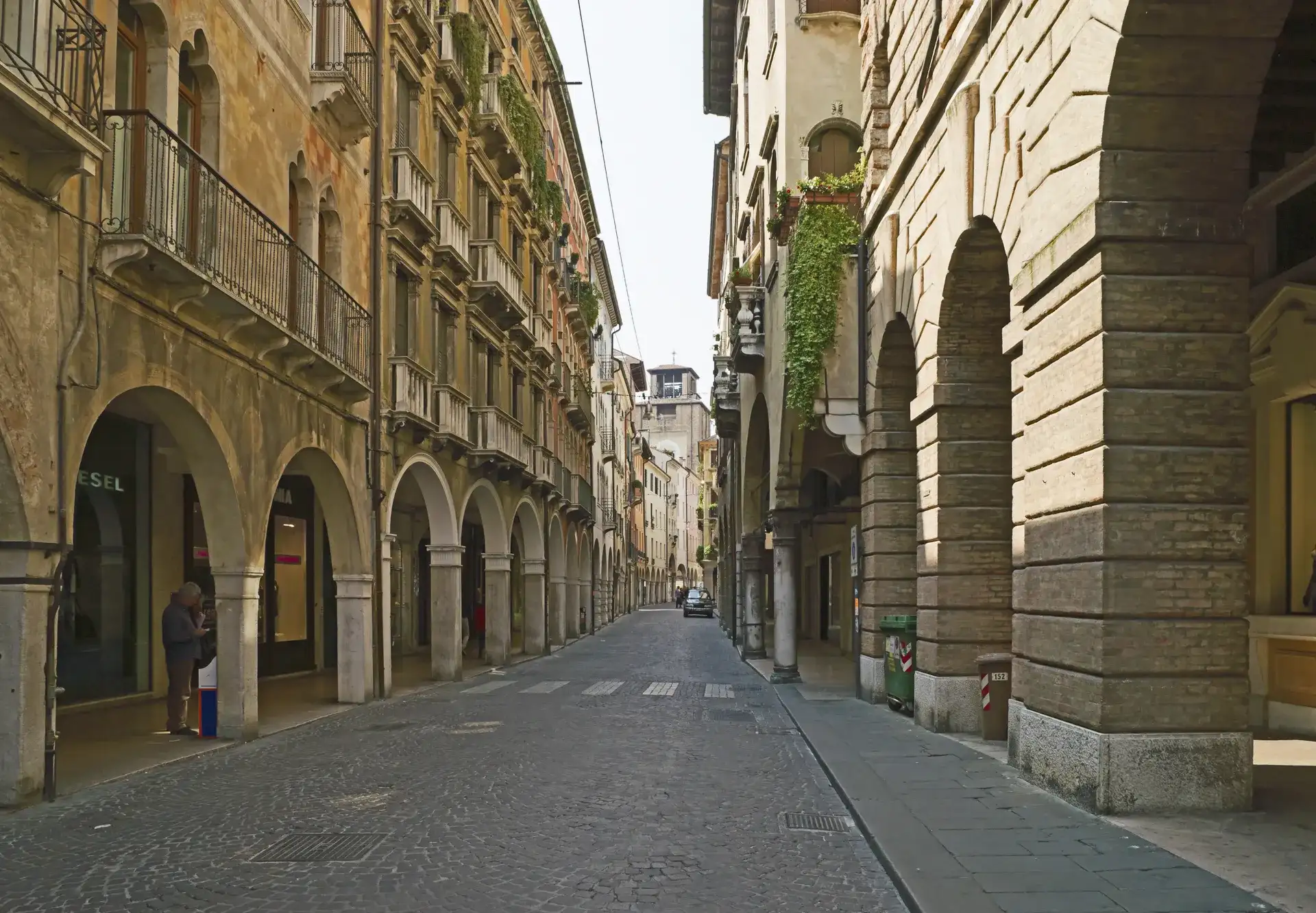 Calmaggiore: Trevisos freskierte Hauptstraße - Treviso