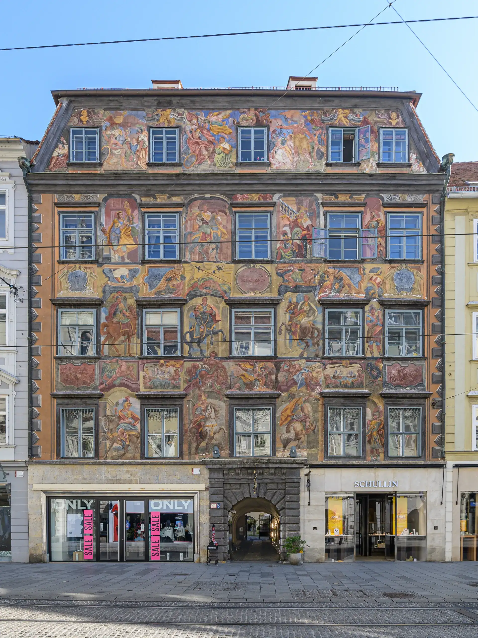 Gemaltes Haus: Das bemalte Götterhaus von Graz - Graz