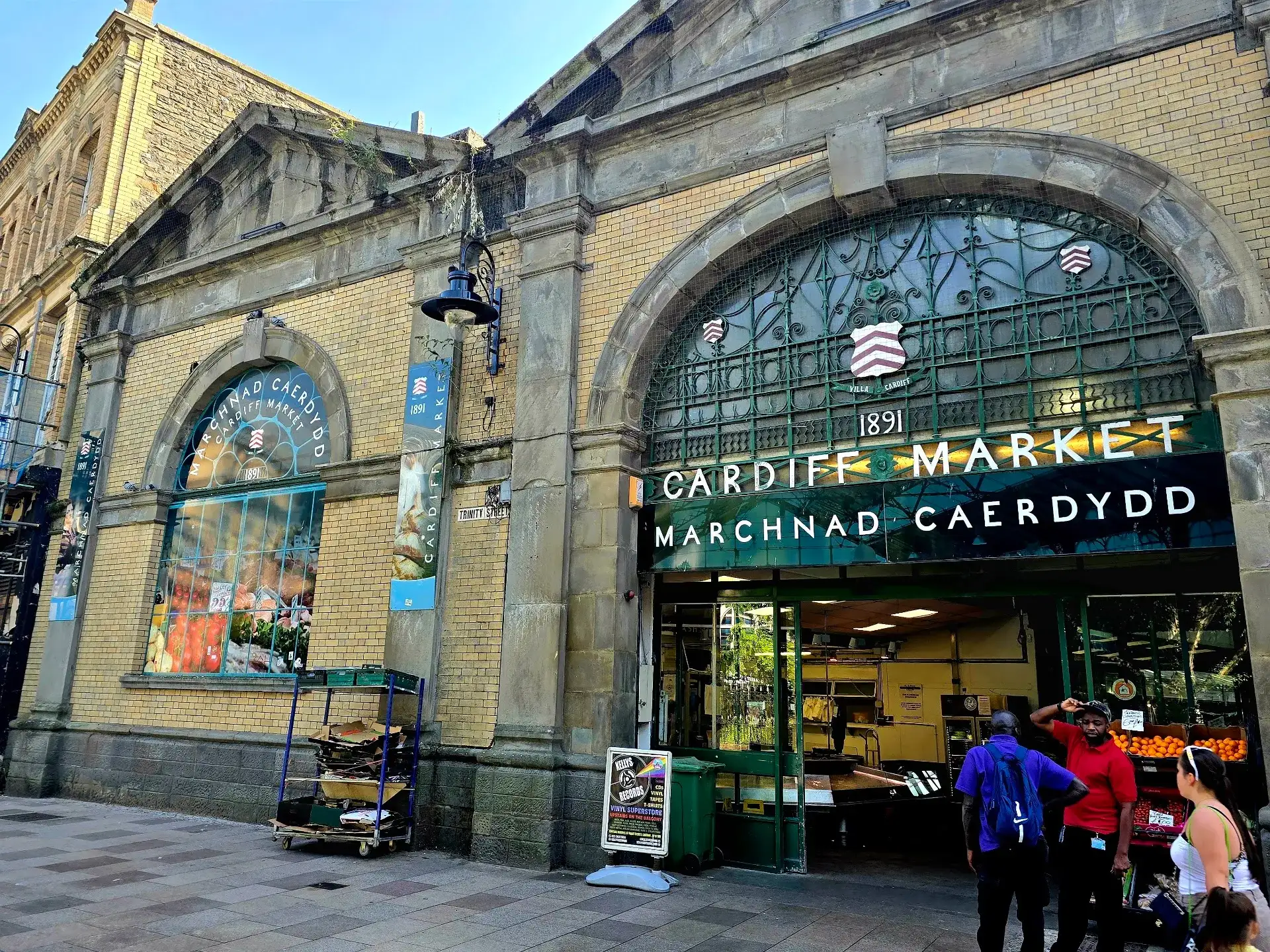 Marché de Cardiff : halle victorienne historique et guide gourmand - Cardiff