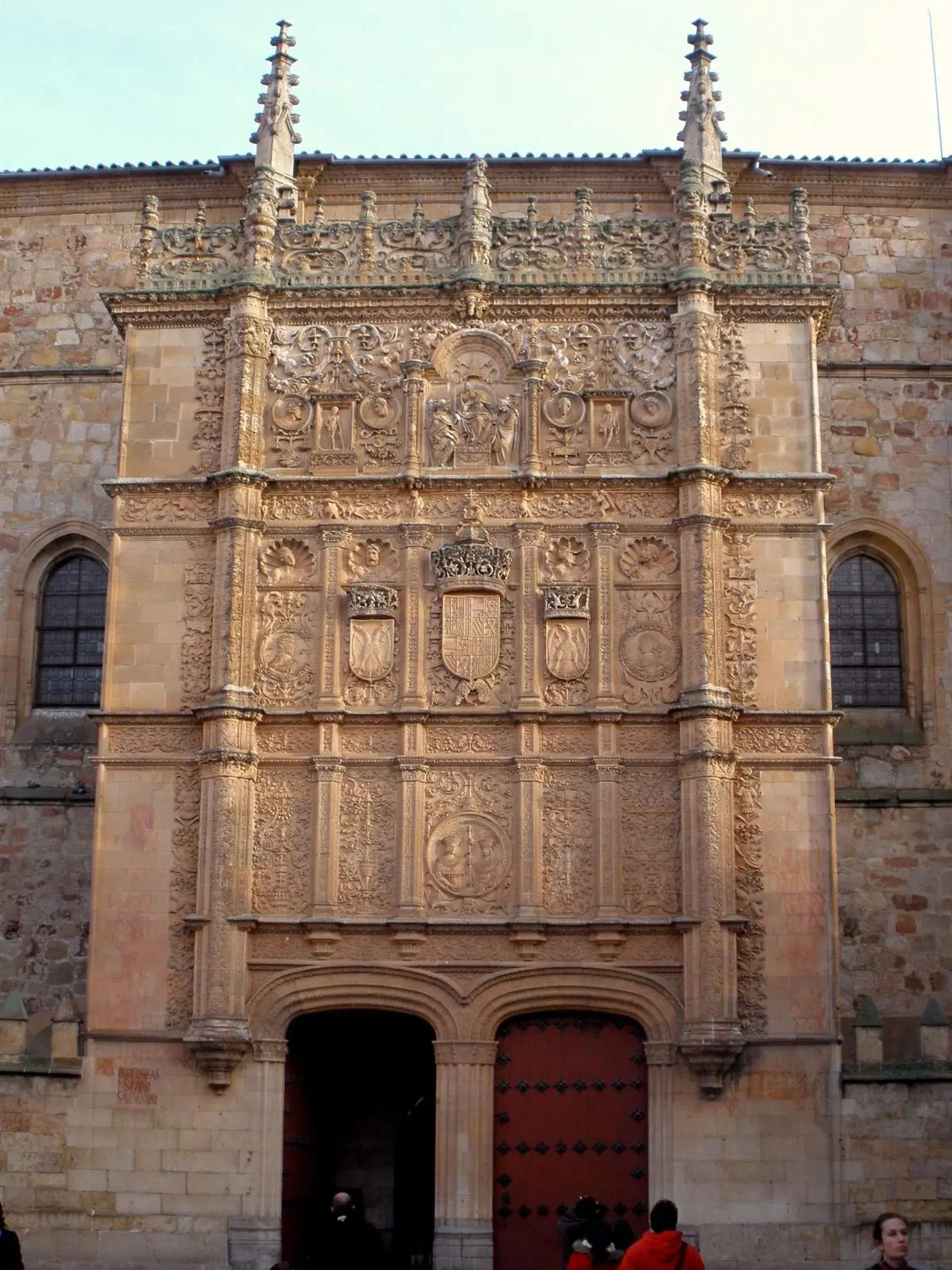 Fachada plateresca de la Universidad