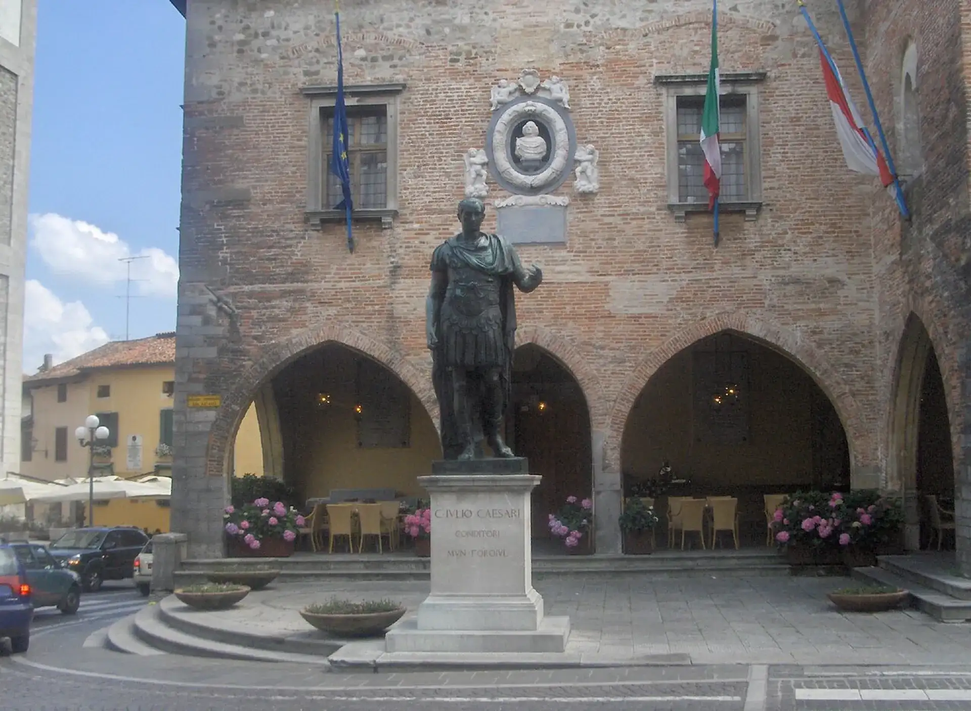 Statue of Julius Caesar in Cividale del Friuli - Cividale-del-friuli