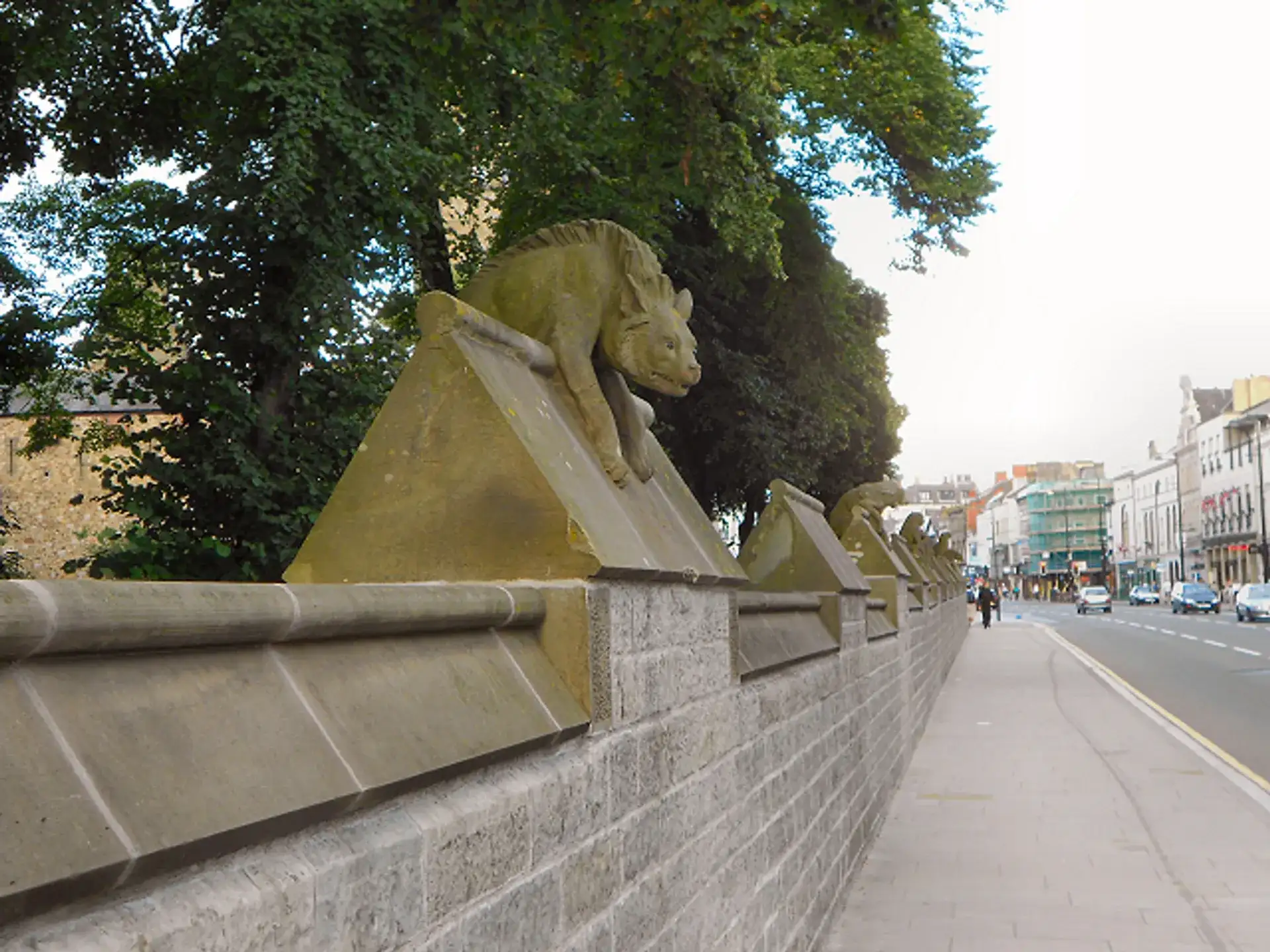 The Animal Wall: Cardiff's Historic Stone Menagerie - Cardiff