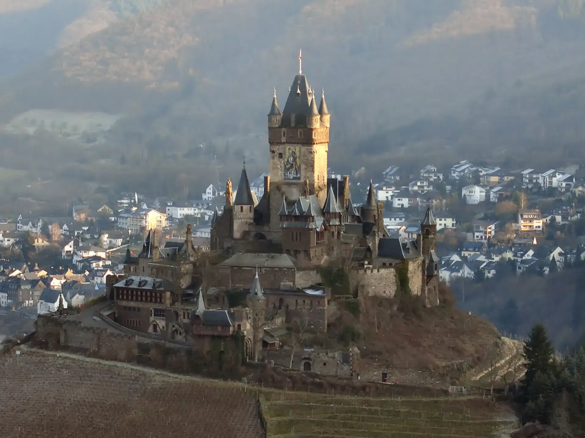 Reichsburg de Cochem : histoire du château de Cochem - Cochem