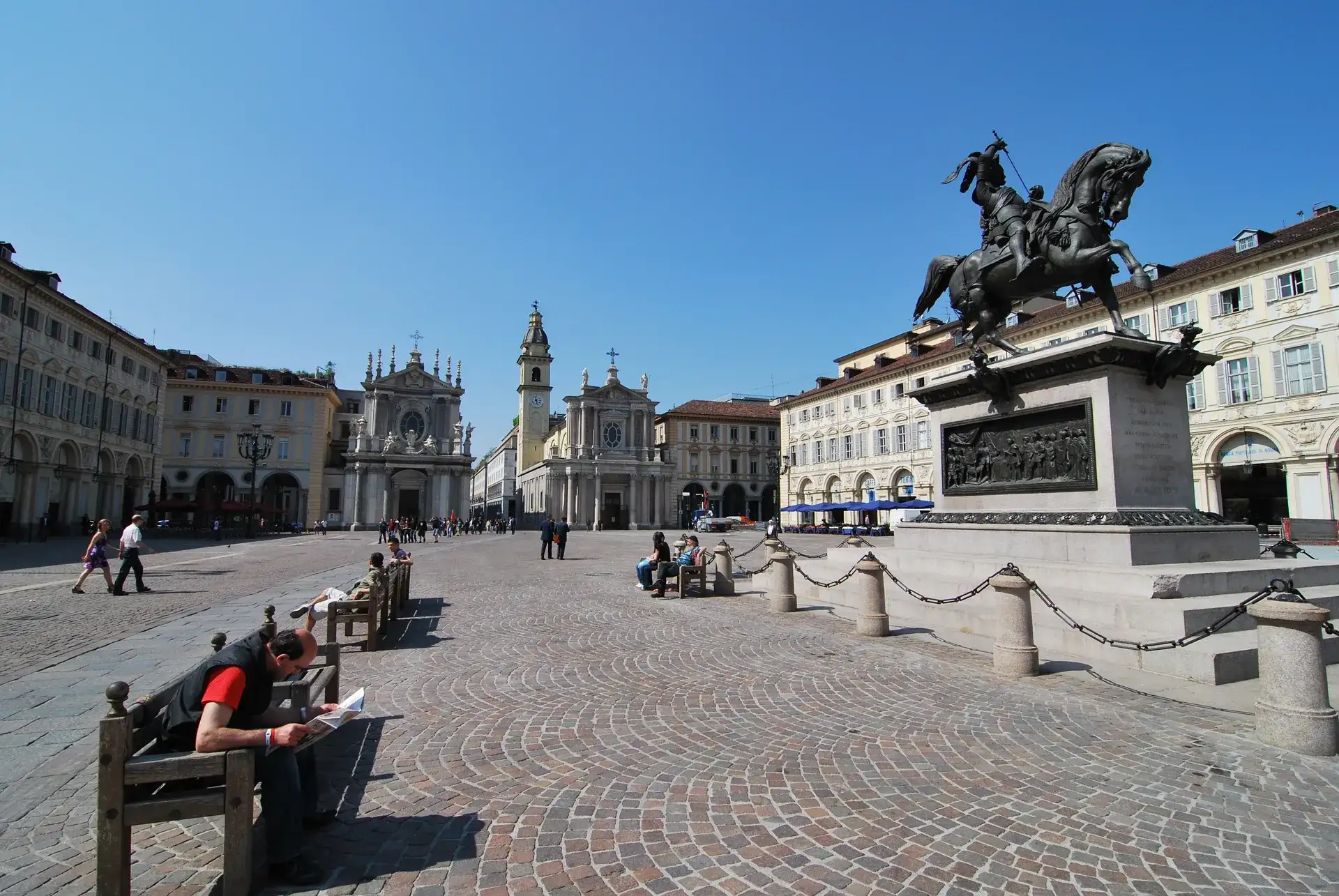Piazza San Carlo: a histórica praça barroca de Turim - Turin