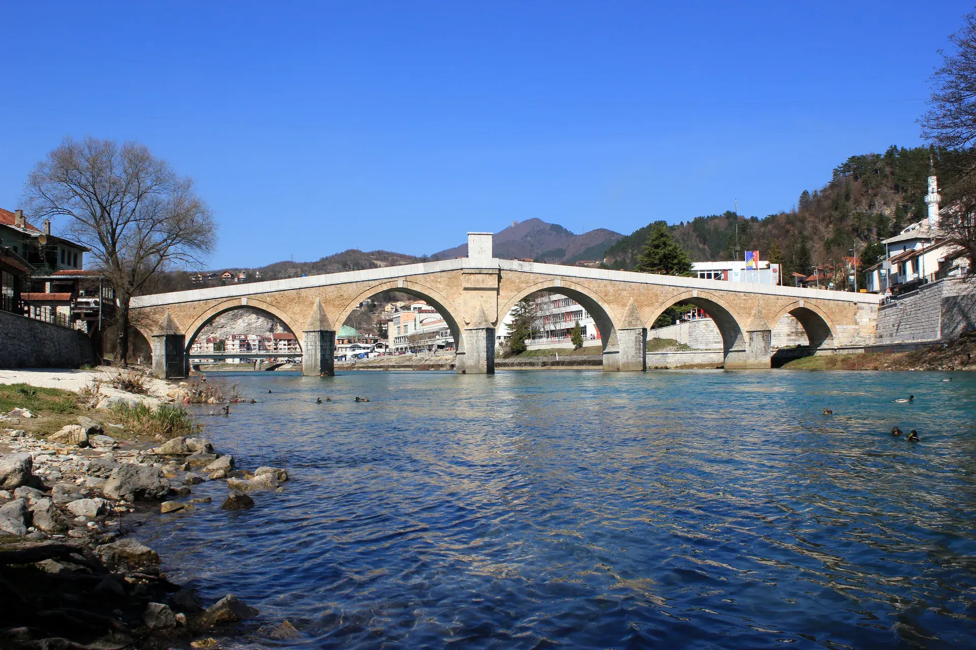 Stara ćuprija: Konjic's rebuilt stone bridge