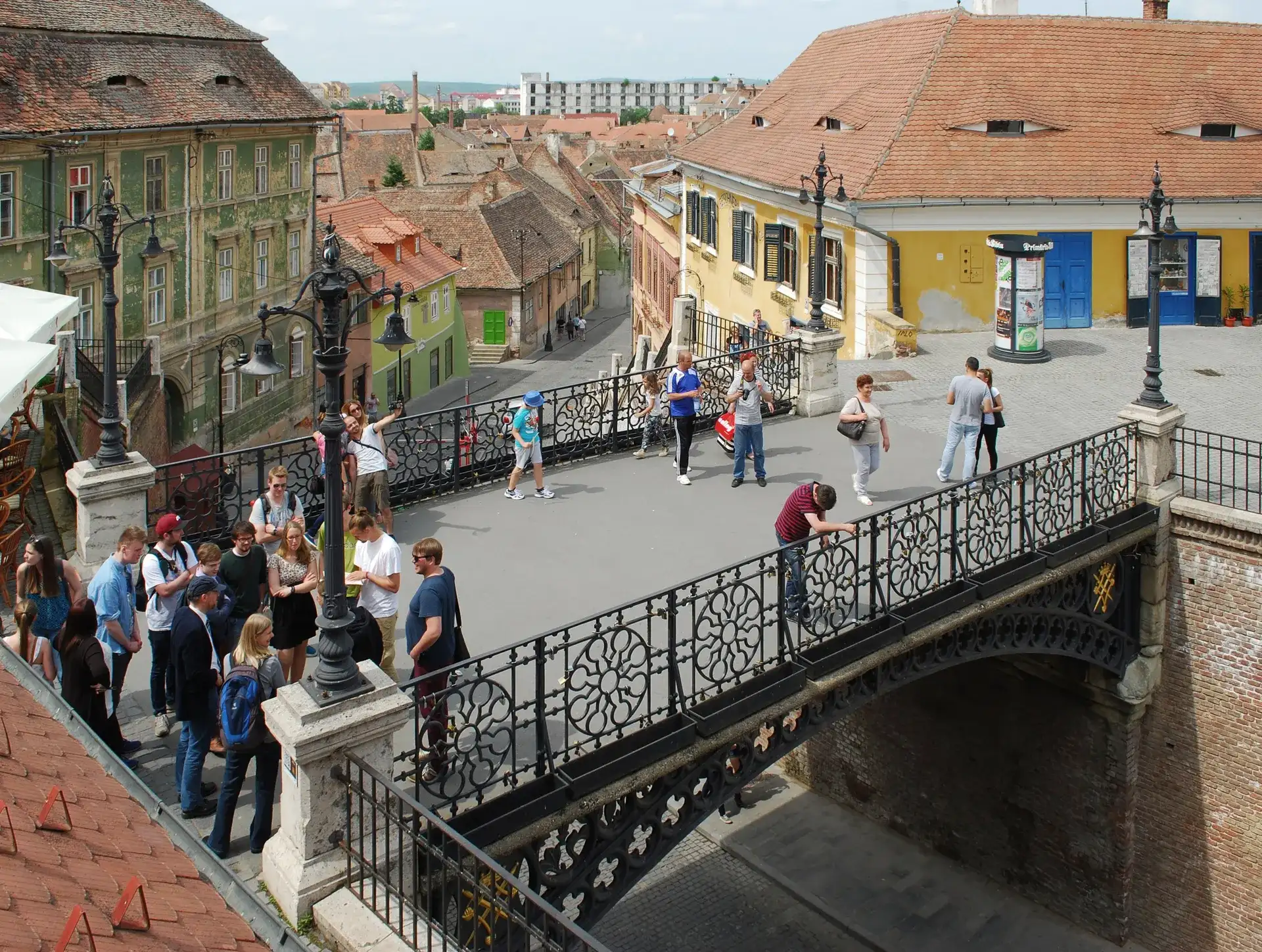 Die lügenbrücke: sibius historische eisenbrücke - Sibiu