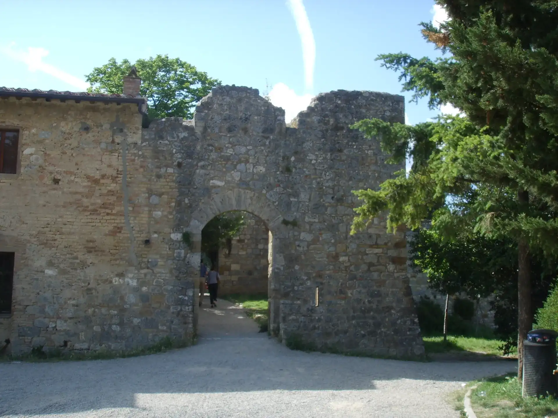Rocca di Montestaffoli Viewpoint in San Gimignano - San-gimignano
