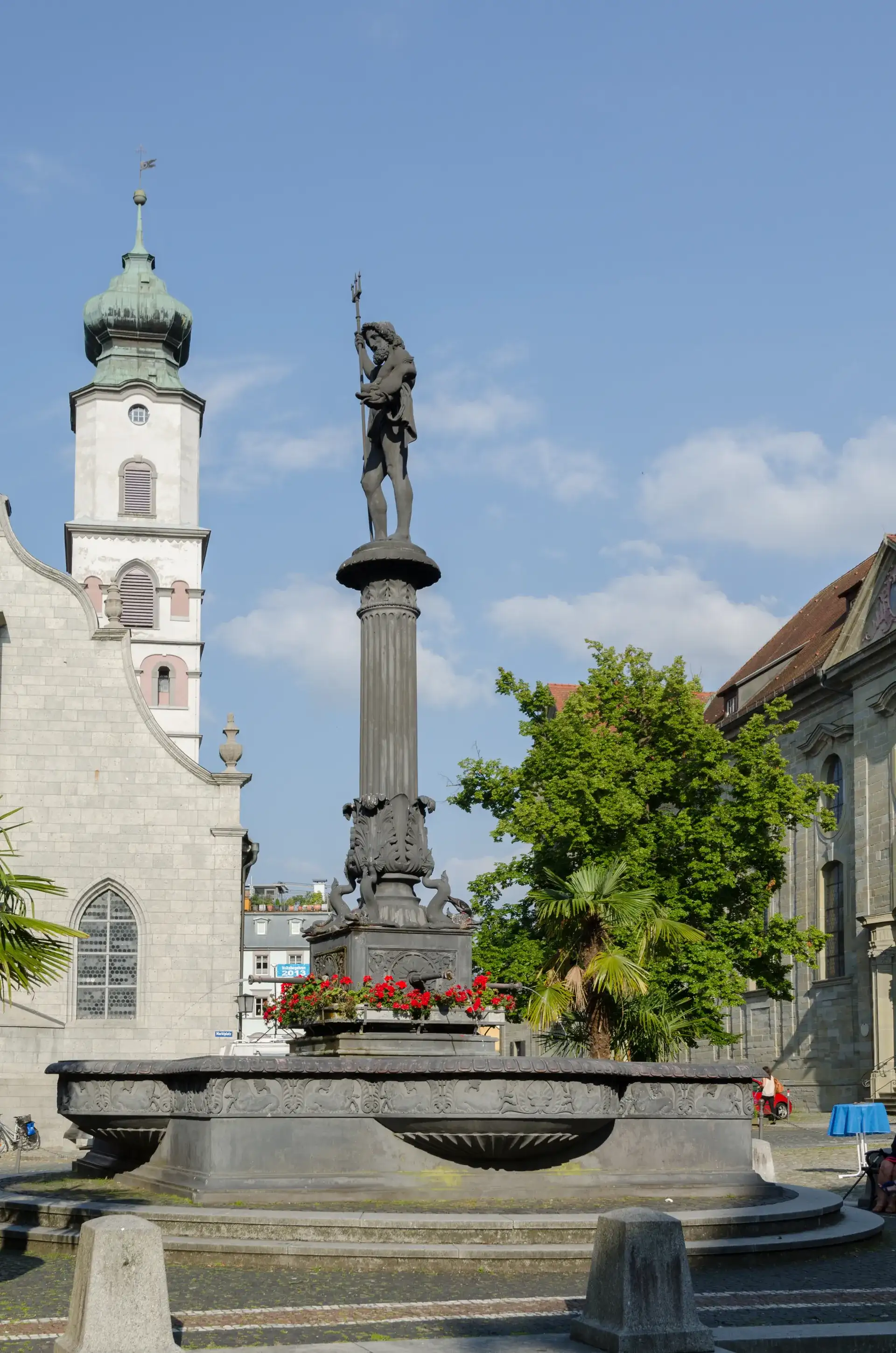 Marktplatz in Lindau: Geschichte, Kirchen und Sehenswürdigkeiten - Lindau-bodensee
