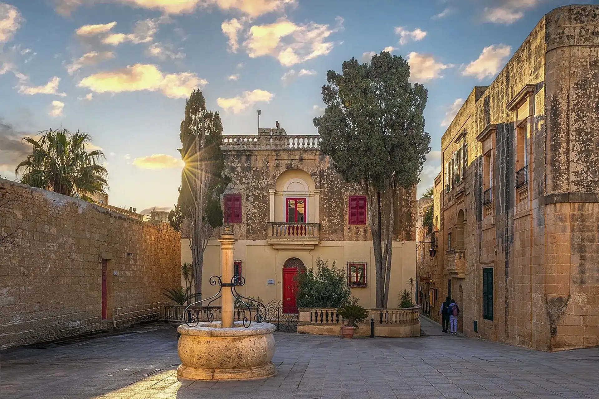 Bastionsplatz (Pjazza tas-Sur): Mdina-Panorama - Mdina