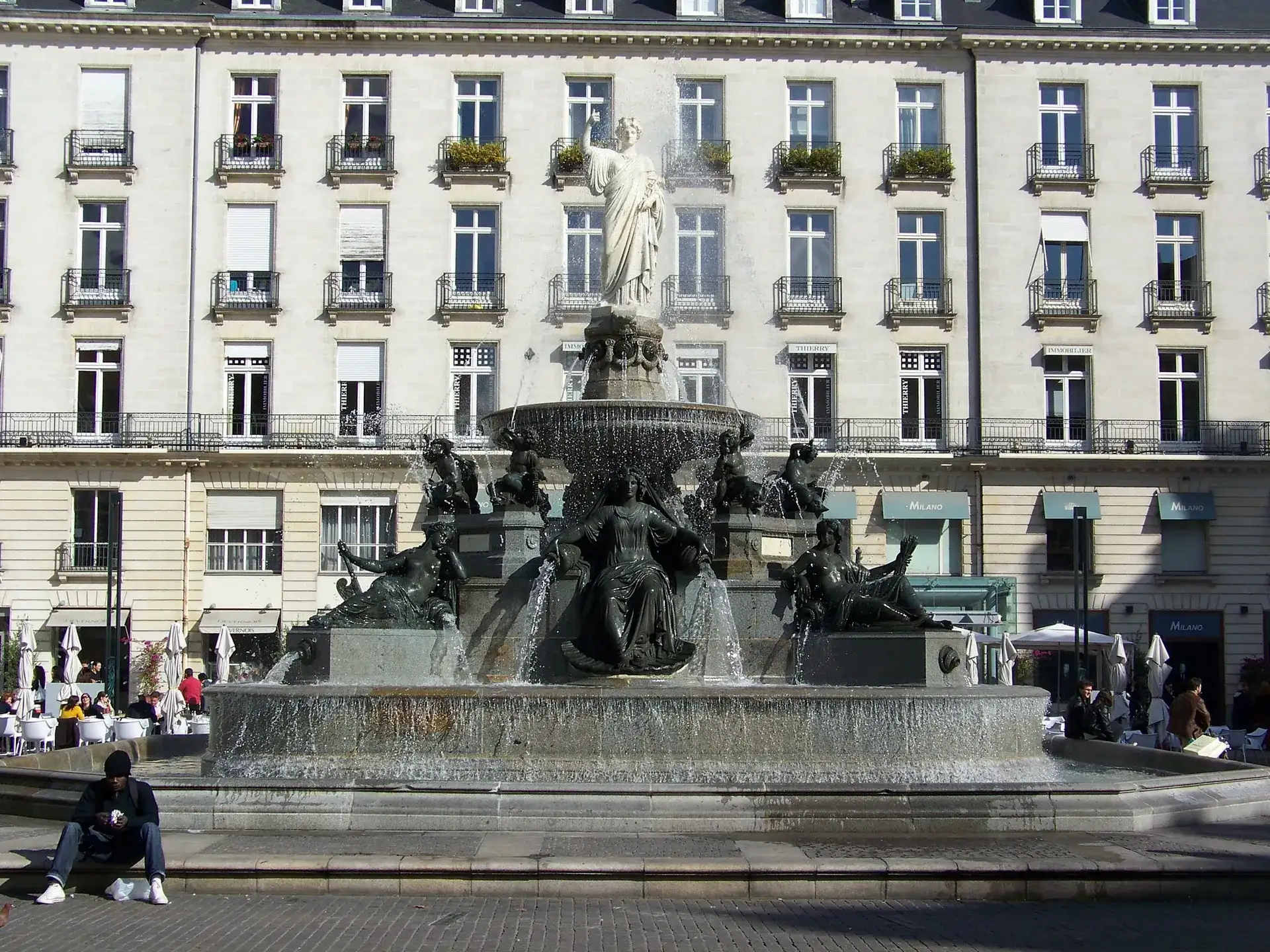 Place Royale: la monumental plaza central de Nantes - Nantes