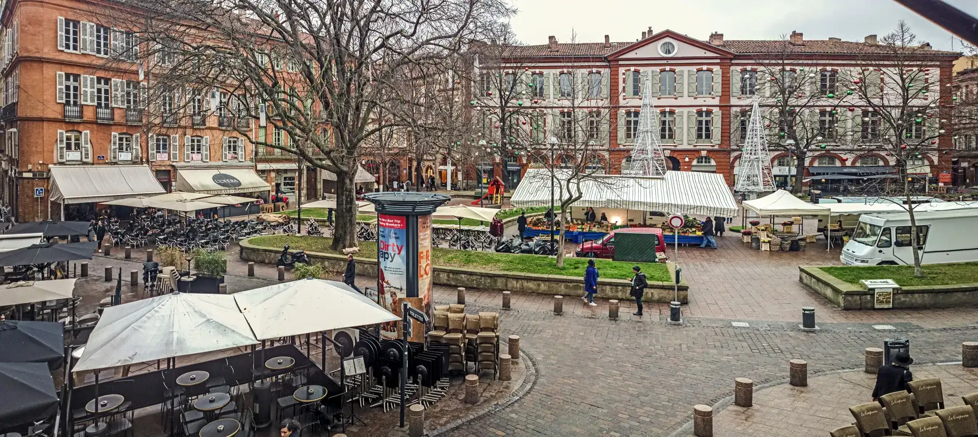 Place Saint-Georges: History & Cafés in Toulouse - Toulouse