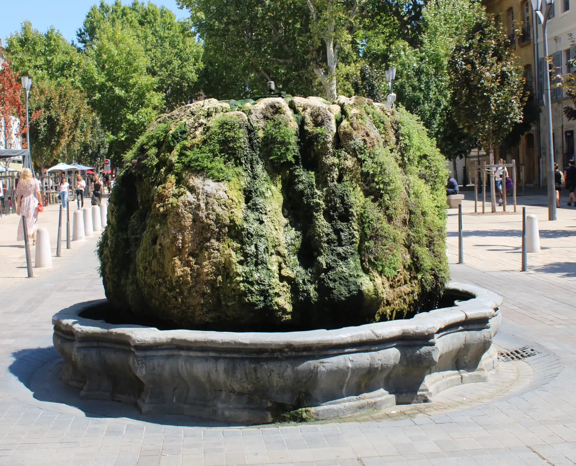 Fontaine Moussue: Aix's Historic Mossy Fountain - Aix-en-provence