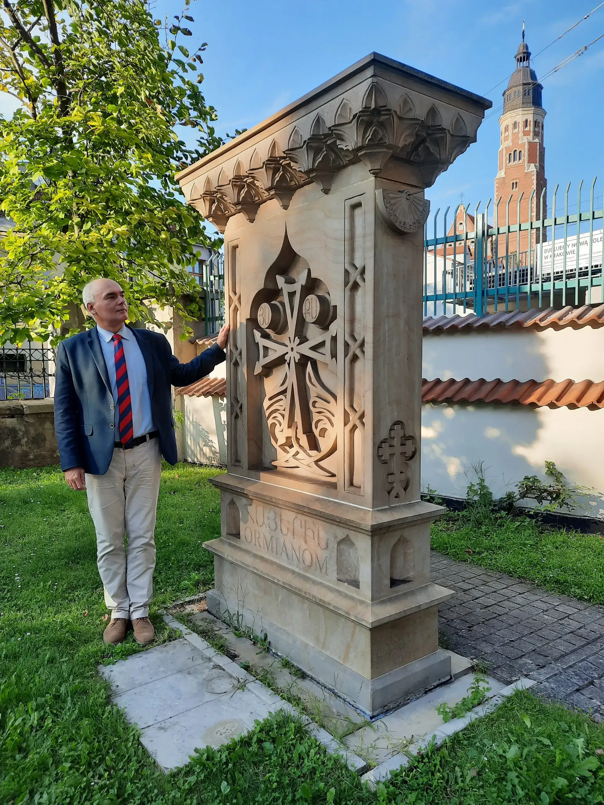 El jachkar armenio de Zamość: historia y simbolismo - Zamosc