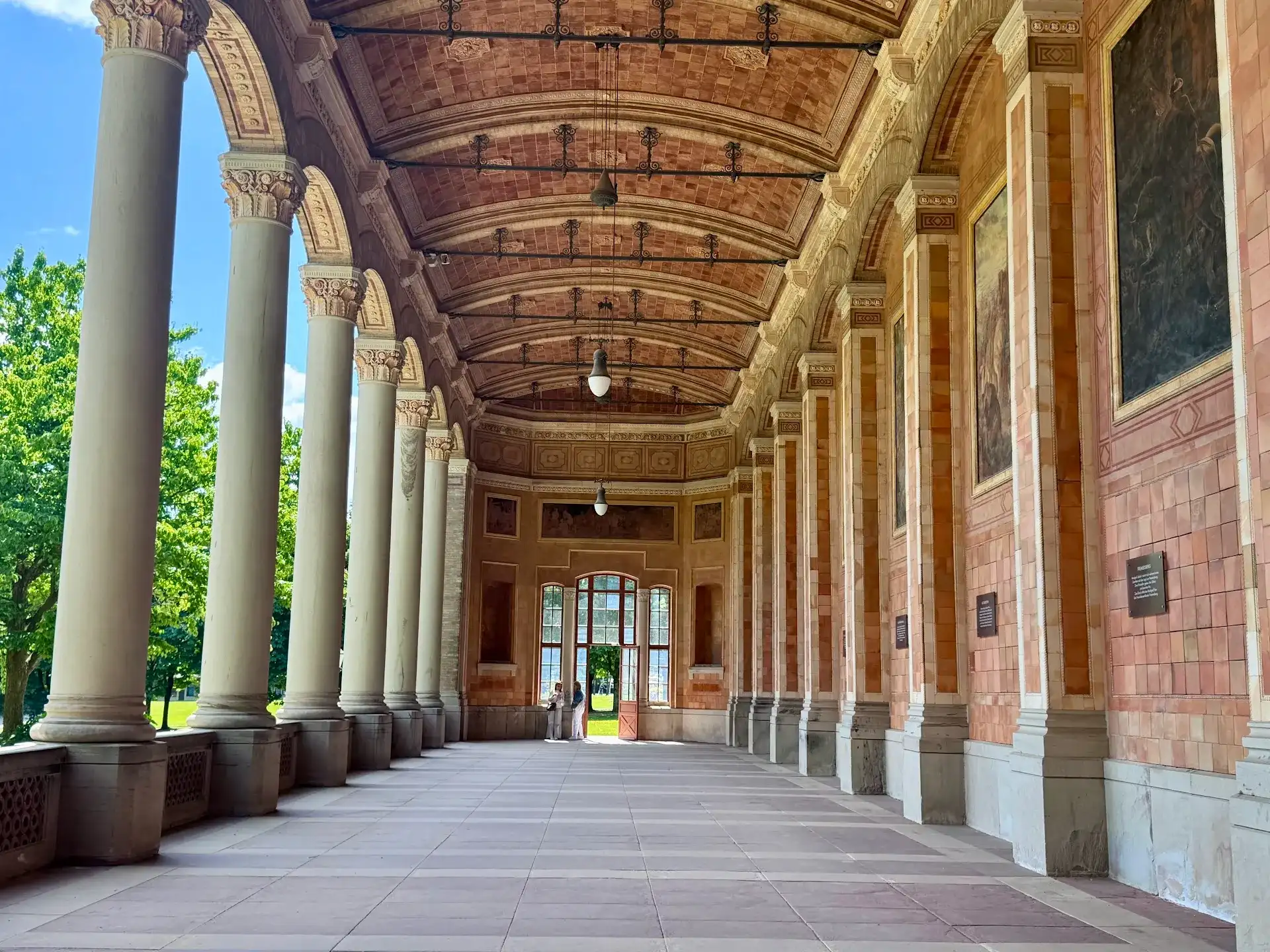 Trinkhalle Baden-Baden: Colonnade, History & Murals - Baden-baden