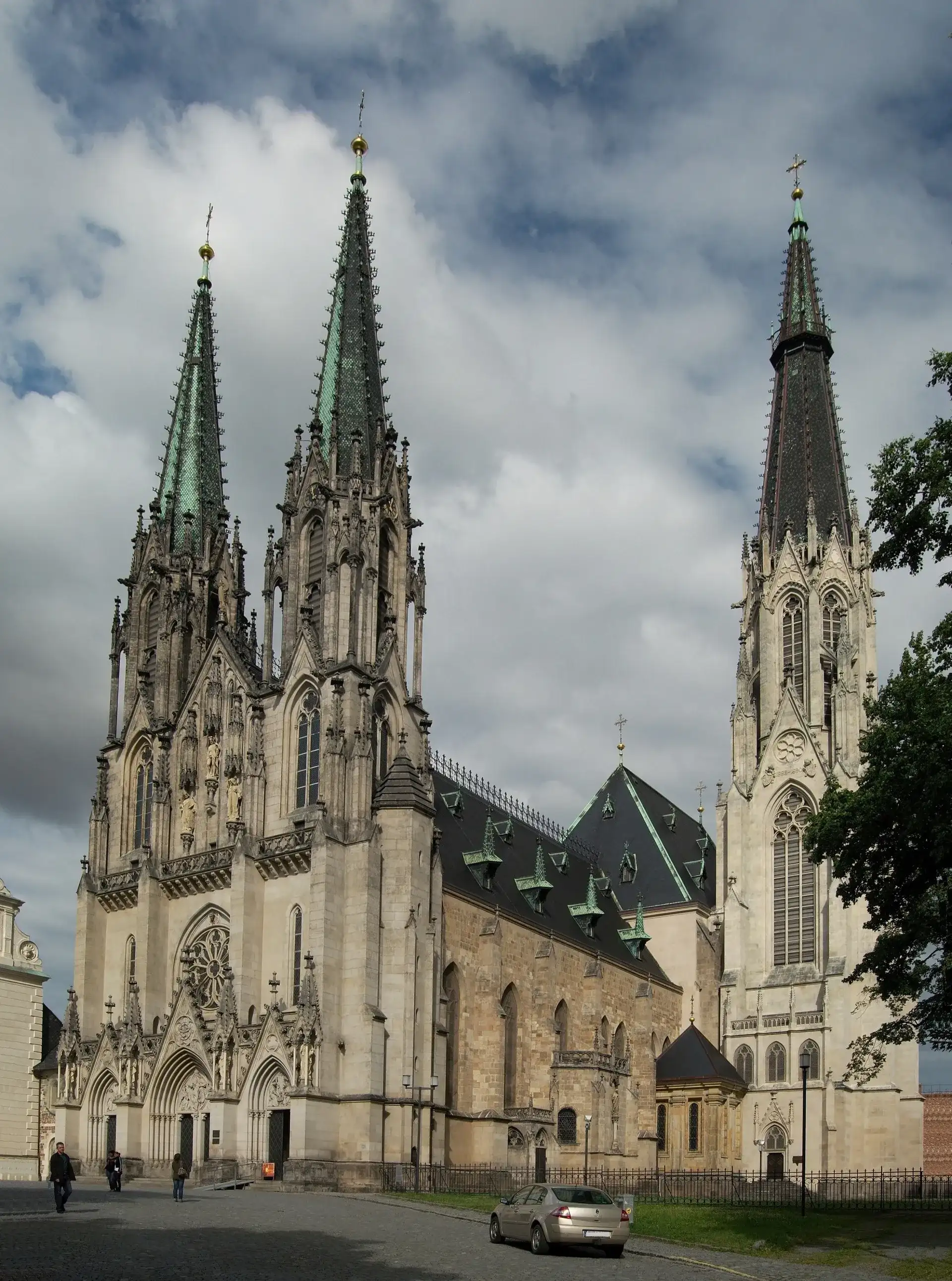 Catedral de San Wenceslao: la aguja más alta de Olomouc - Olomouc