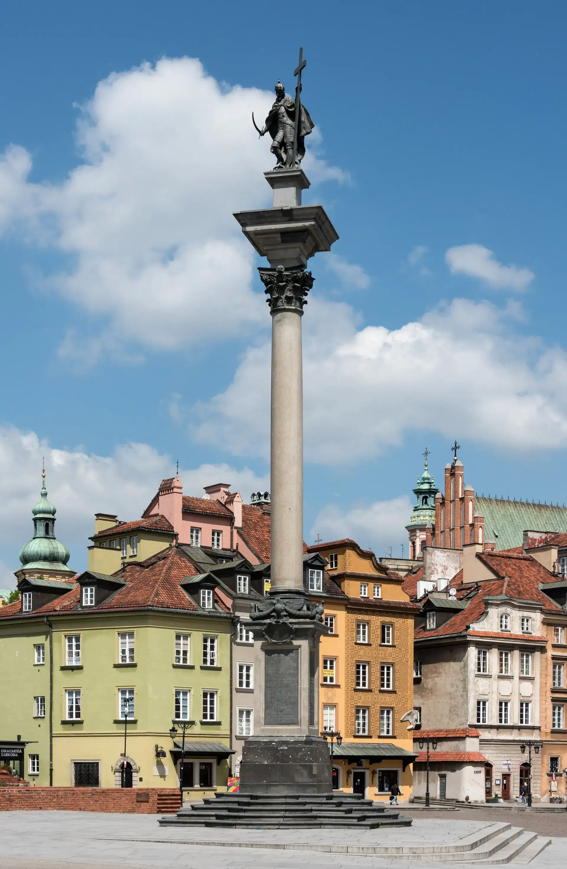 La columna de Segismundo: monumento histórico de Varsovia - Warsaw