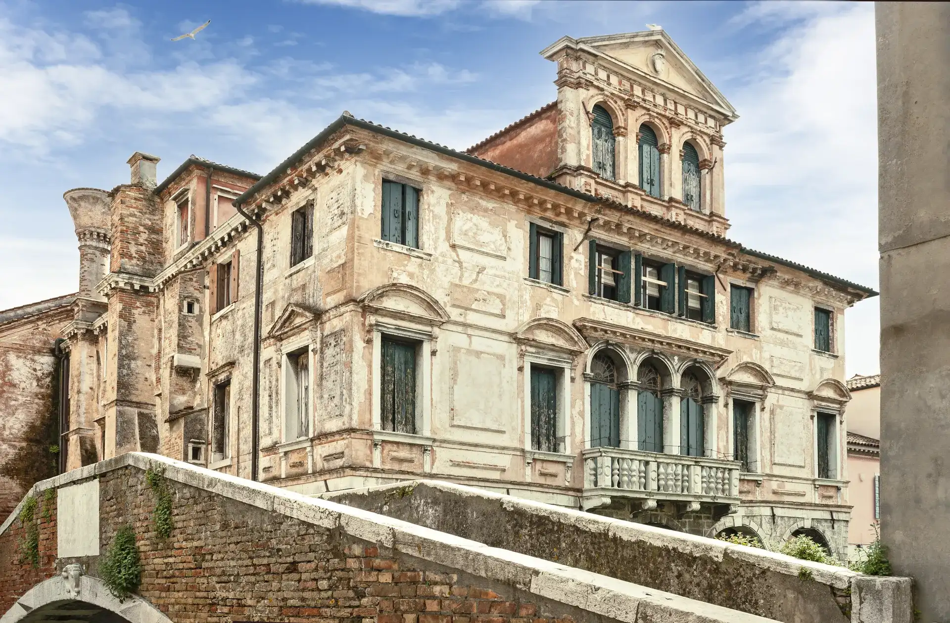 Ponte Caneva: Ein klassischer Blick auf den Canal Vena in Chioggia - Chioggia