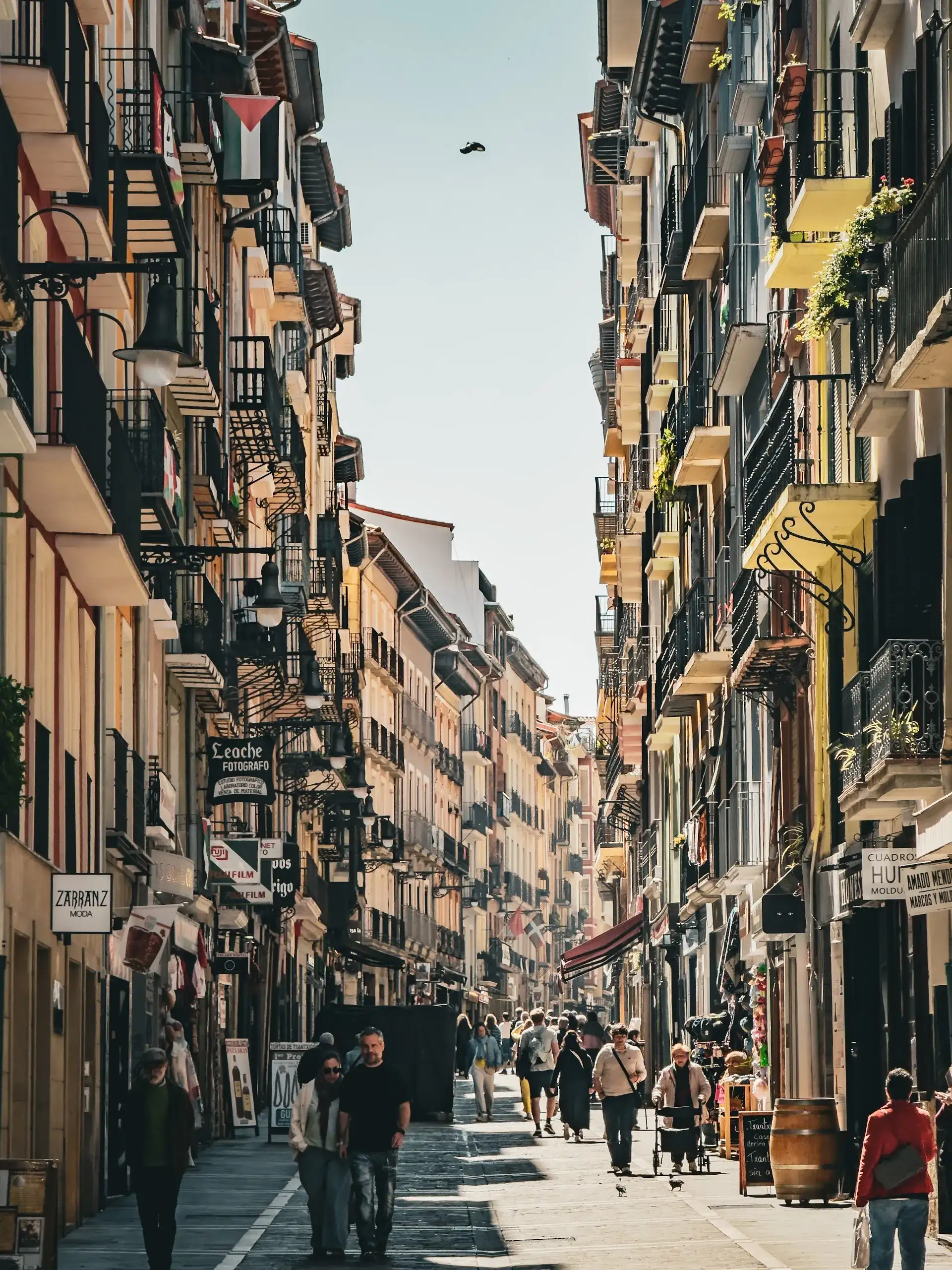 Calle Estafeta: Pamplona’s Bull Run Straightaway - Pamplona