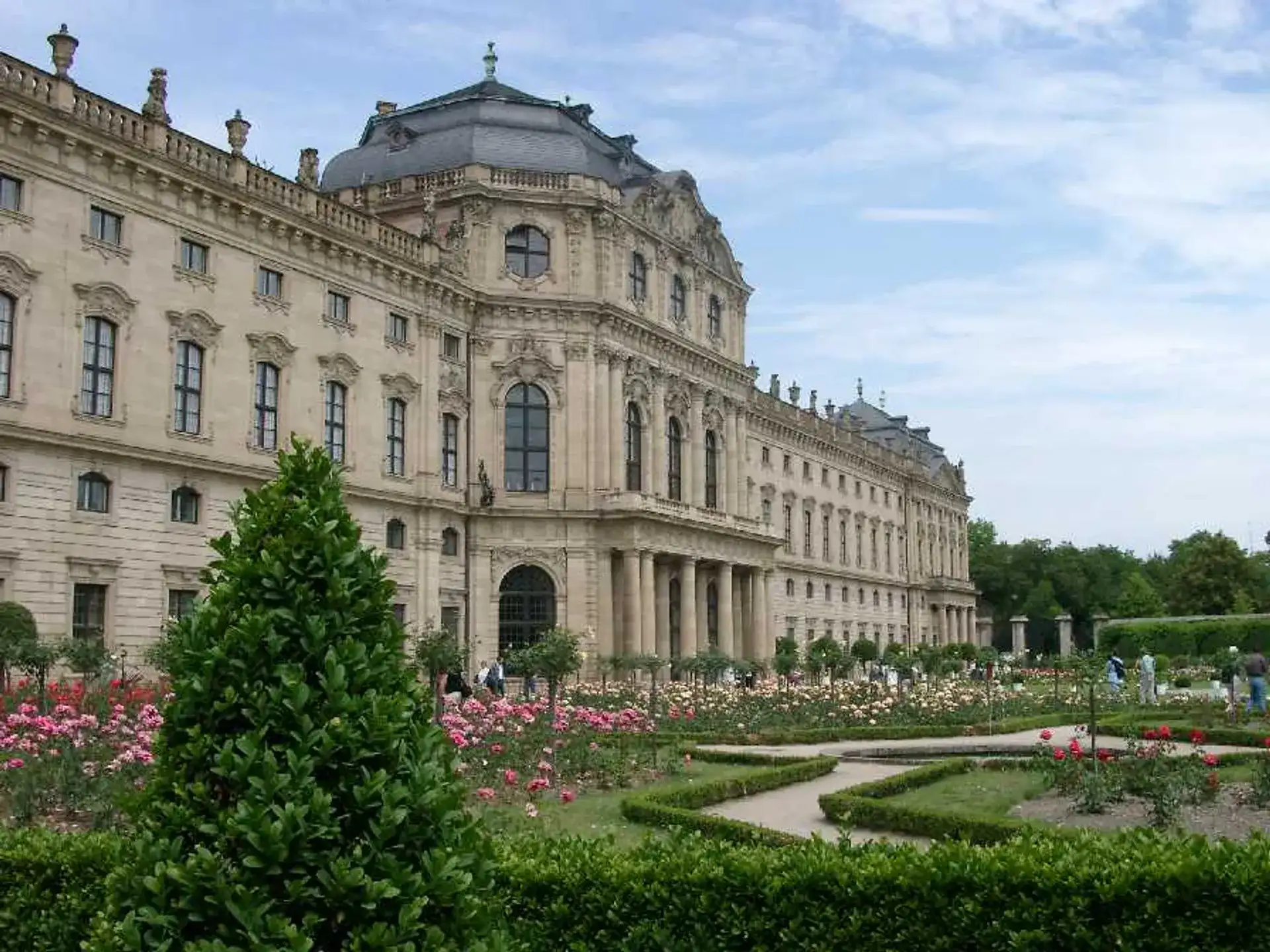 Hofgarten East Gate: Würzburg's Baroque Masterpiece - Wurzburg