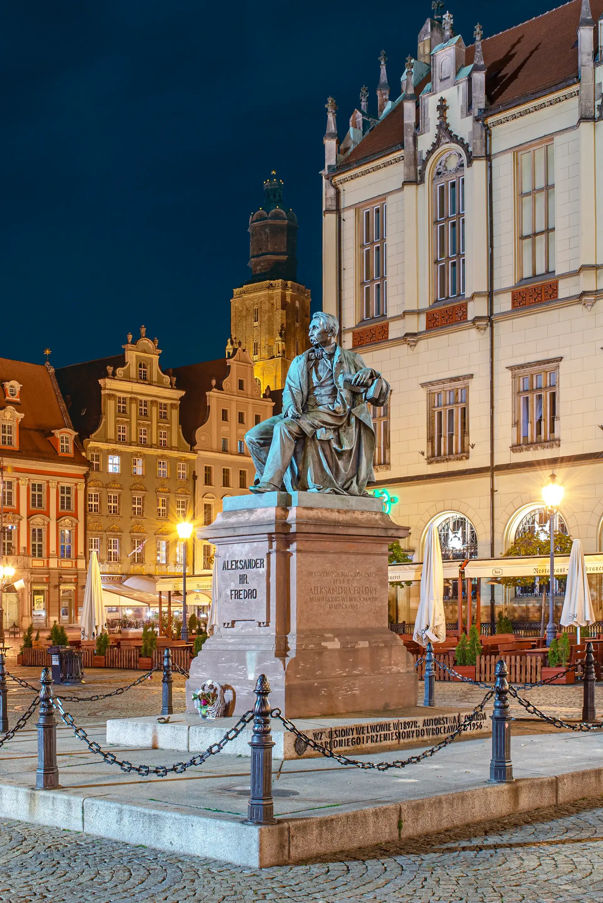Aleksander-Fredro-Denkmal in Wrocław: Geschichte und Guide - Wrocaw