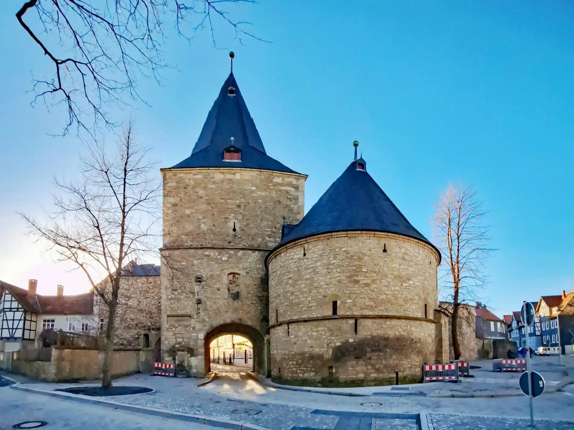 Das Breite Tor : la puissante porte médiévale de Goslar - Goslar