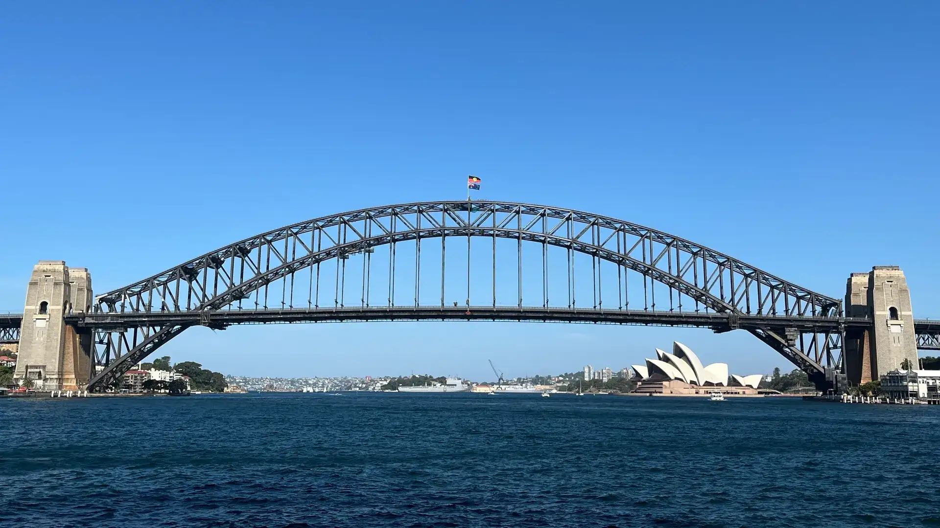 Ponte da Baía de Sydney: o Cabide visto de baixo - Sydney