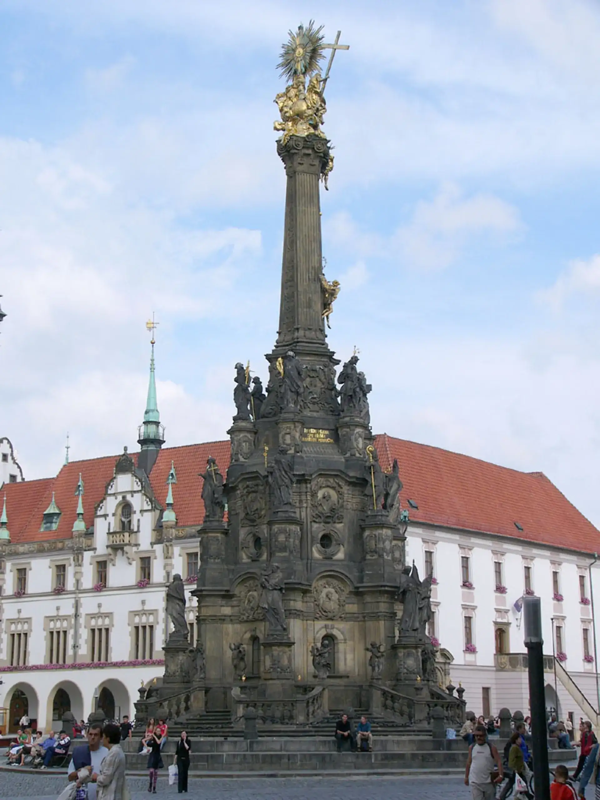 Colonne de la Sainte-Trinité : le chef-d'œuvre baroque d'Olomouc - Olomouc