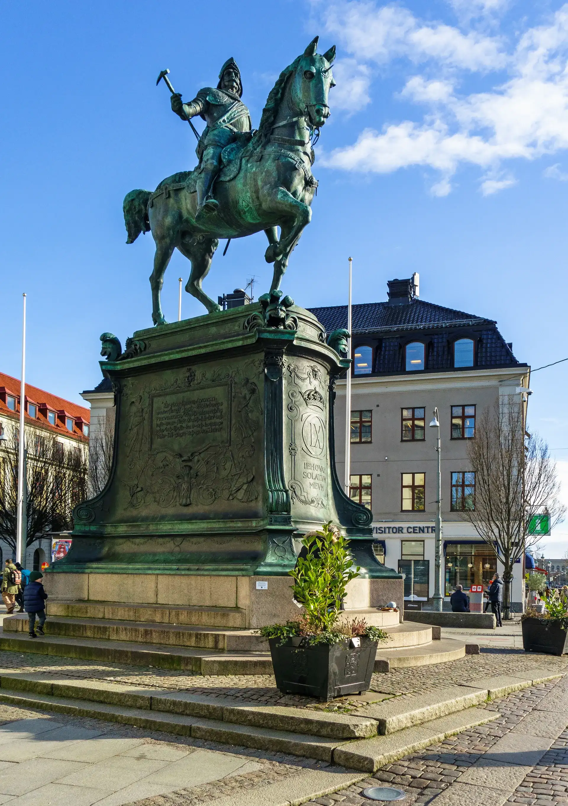 Reiterstandbild Karls IX.: Göteborgs Kupfermähre - Gothenburg