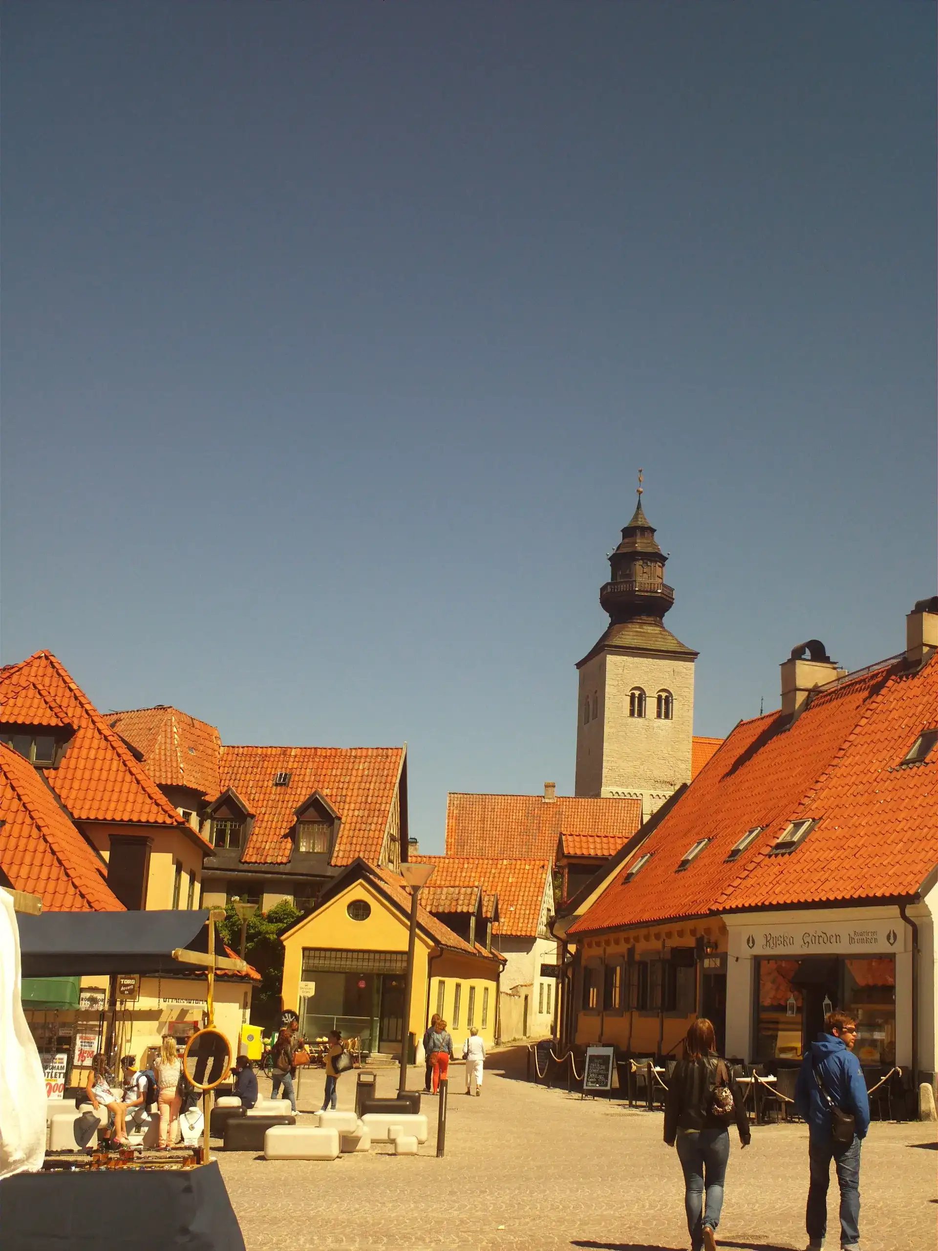 La Grande Place (Stora Torget) : le cœur historique de Visby - Visby