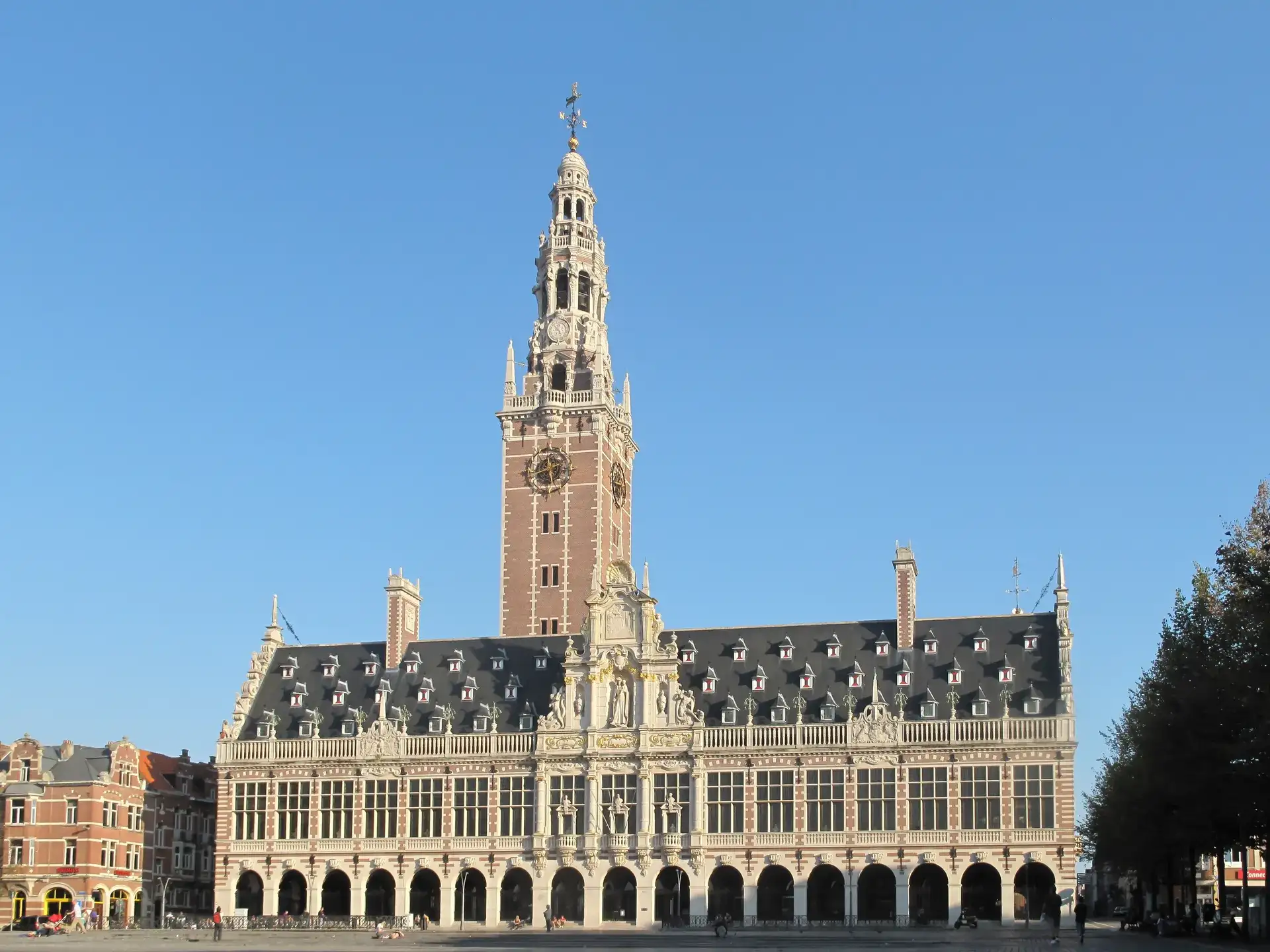 Universiteitsbibliotheek en bibliotheektoren Guide - Leuven