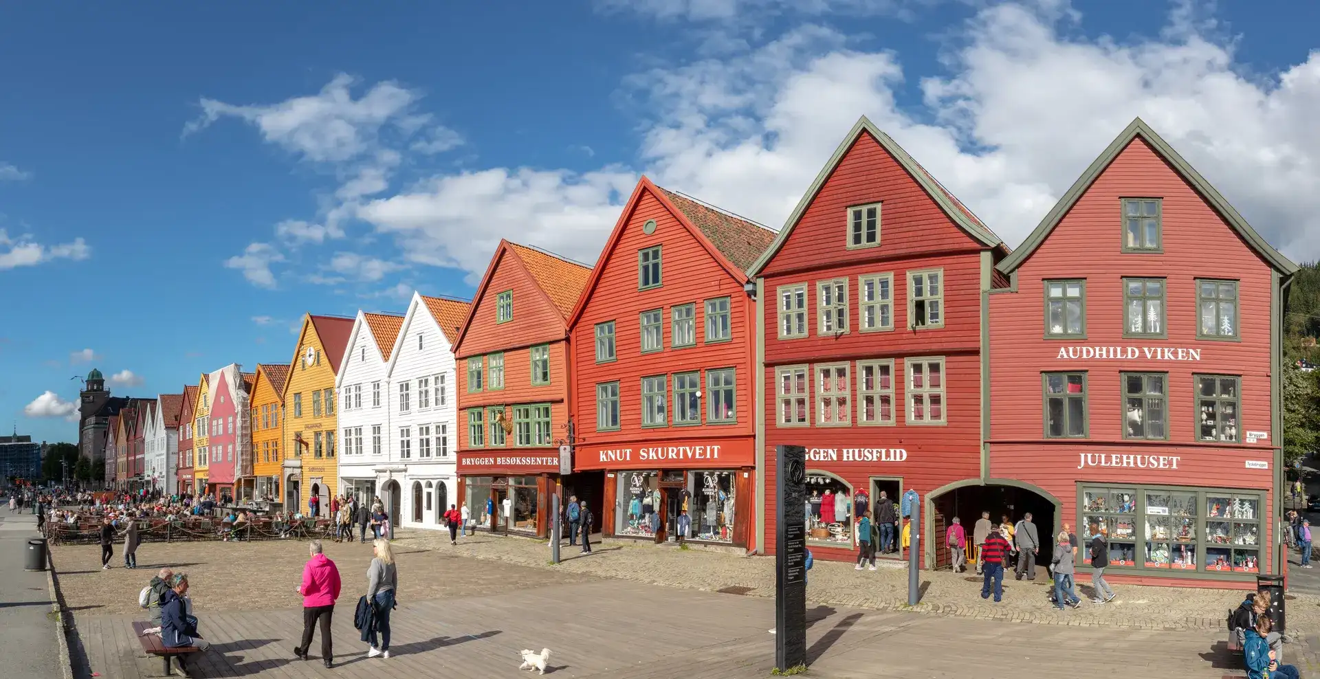 Bryggen : le quai hanséatique de Bergen et site de l'UNESCO - Bergen
