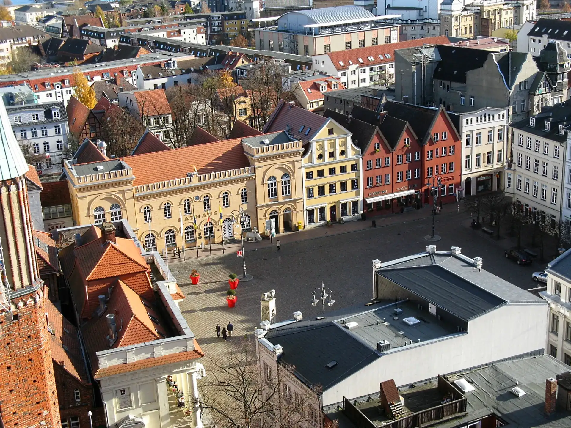 Marktplatz de Schwerin: historia y arquitectura - Schwerin