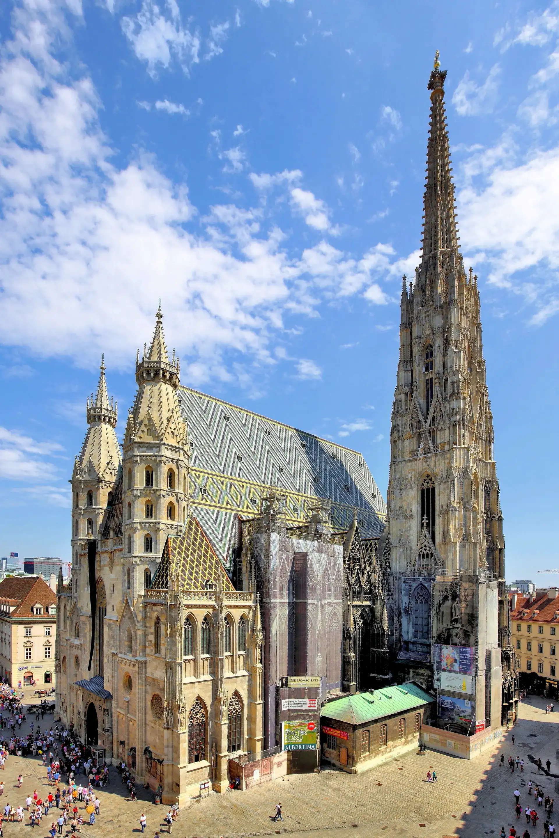 Stephansdom und Stephansplatz in Wien - Wien
