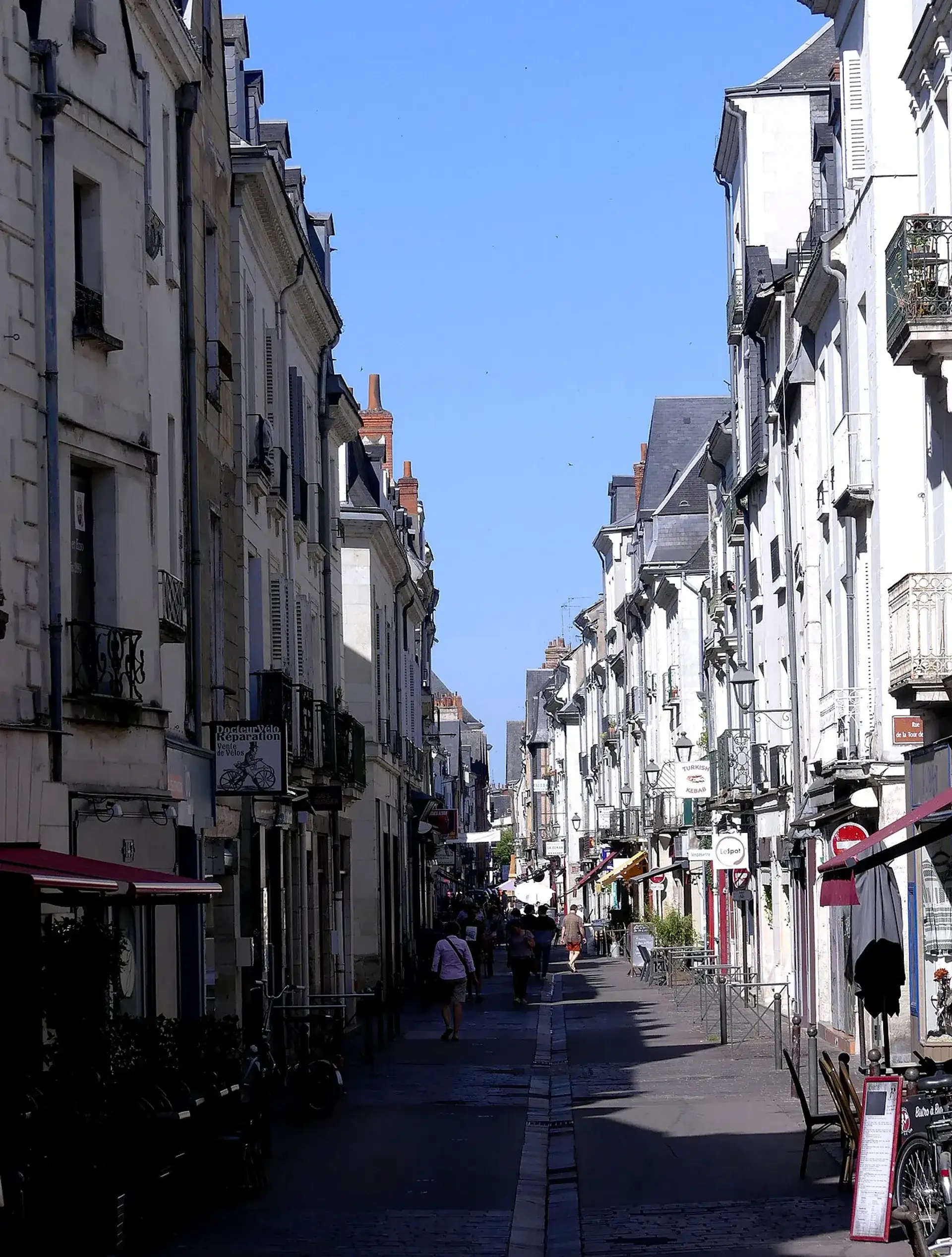 Rue Colbert: Die älteste Straße in Tours, Frankreich - Tours
