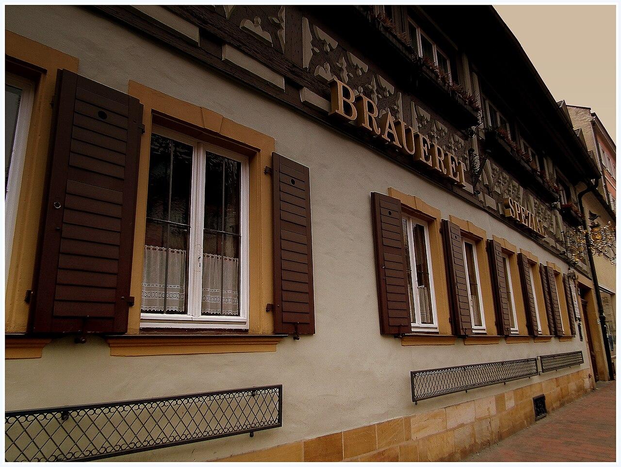 Brauerei Spezial in Bamberg, Franken. Foto: calflier001, 13. April 2012.