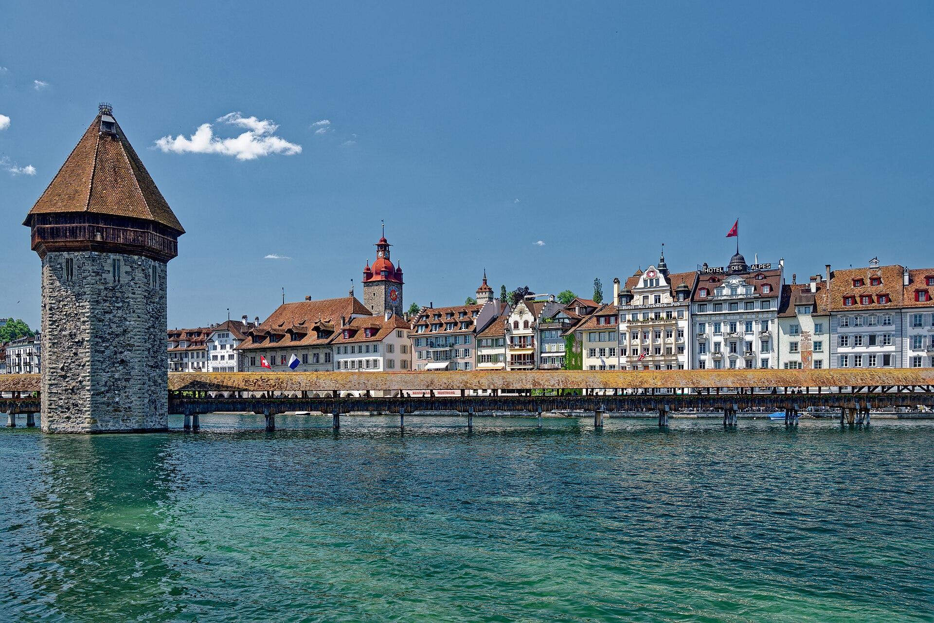 Lucerna: Kapellbrücke - Tilman2007